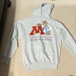 University of Minnesota medical sweatshirt gophers medical school size medium